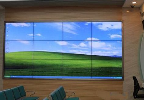 上饶液晶拼接屏的另类用法。